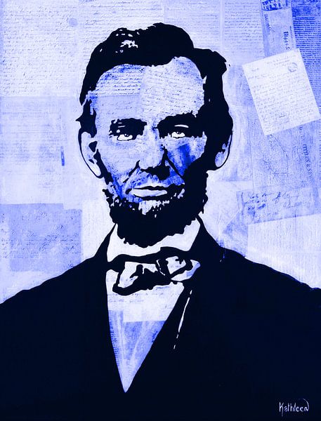 Präsident Abraham Lincoln von Kathleen Artist Fine Art
