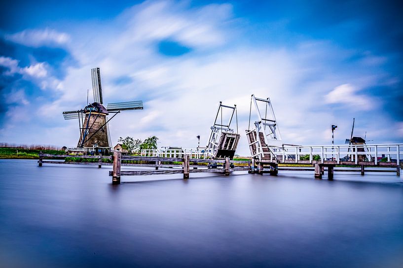 Windmill Kinderdijk by FinePixel