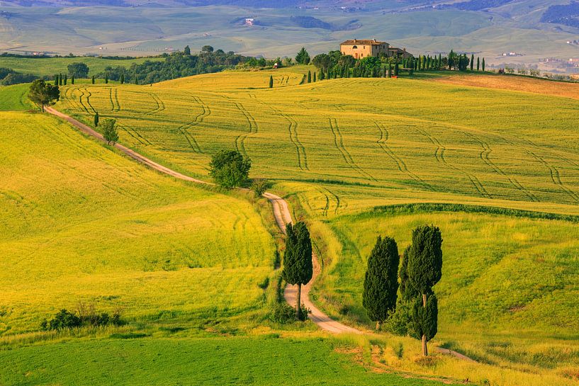 Agriturismo Podere Terrapille, Val d'Orcia, Toskana, Italien von Henk Meijer Photography
