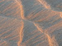 Sandstrukturen am Strand