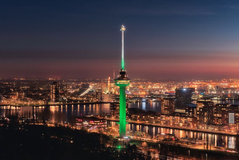 L'Overwatch - Euromast Rotterdam Bluehour par Vincent Fennis