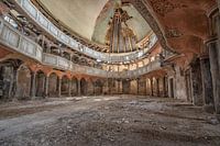 Verlaten kerk in Polen