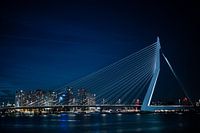 Rotterdam at nighttime