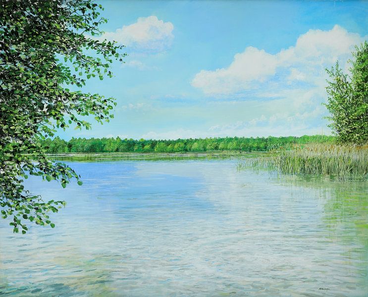 Lake near Muencheberg by Art Demo