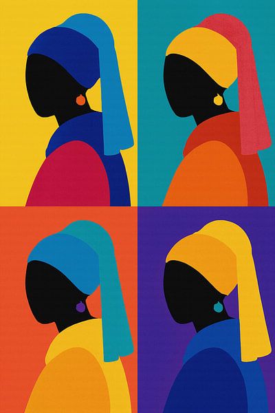 Girl with a Pearl Earring by Moonheart Artworks