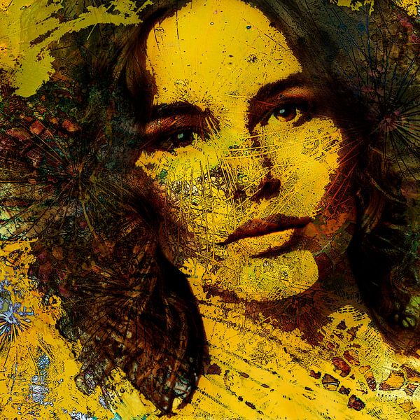 Thoughts. Graphic print. by Alie Ekkelenkamp