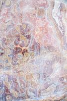 Coupe transversale de la pierre précieuse