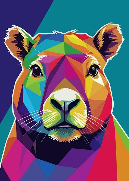 Capybara Pop Art par MIROKKU