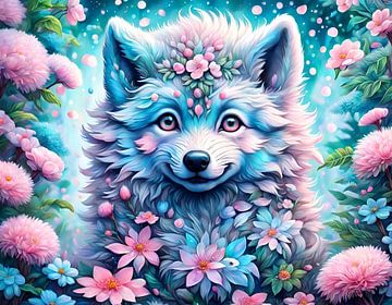 Niedlicher kleiner Wolf -1