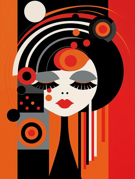 Woman Art Deco III by Gypsy Galleria