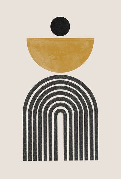 Mid Century No2. von THE MIUUS STUDIO