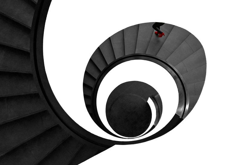 Red Steps in Motion von artpictures.de