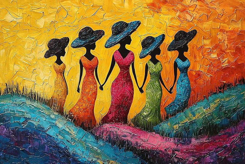 African traditional women by PixelPrestige