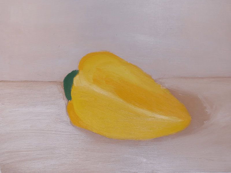 Yellow peppers by Detlef Georgi