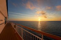 Coucher de soleil sur le pont