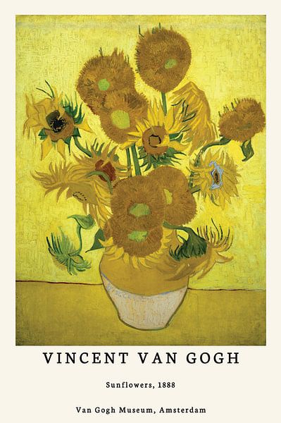 Sunflowers - Vincent van Gogh by Creative texts