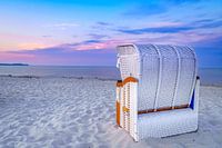 Strandkorb mit Meerblick auf Rügen