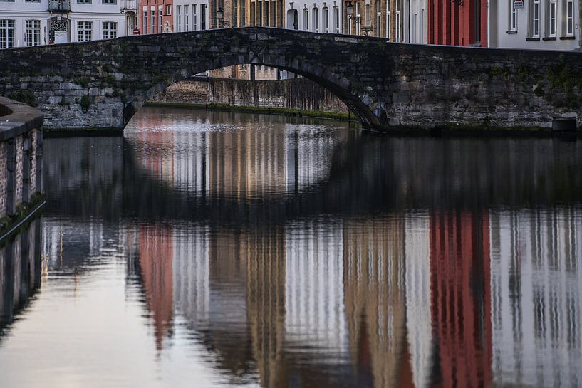 Spiegelrei,Bruges by Rik Verslype