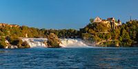 Rheinfall von Schaffhausen bei Sonnenuntergang
