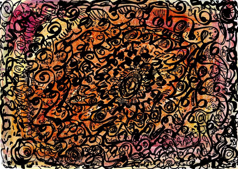 Golden soul flower light by MY HAPPY SOUL ART