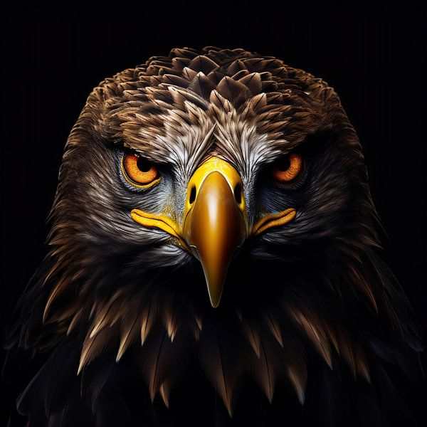 Falke von fernlichtsicht