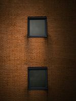 two windows, one wall