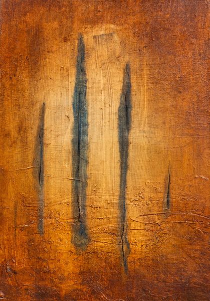 Modern Abstrakt Wald Zypresse Sander Veen von Sander Veen