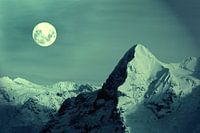 Vollmond am Eiger