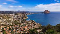 Calpe an der Mittelmeerküste, Spanien
