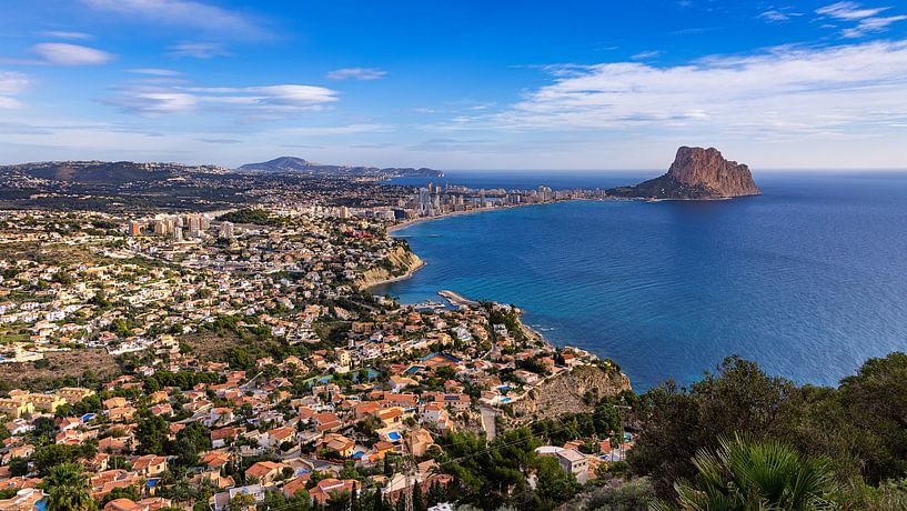 Calpe on the Mediterranean coast, Spain by Adelheid Smitt
