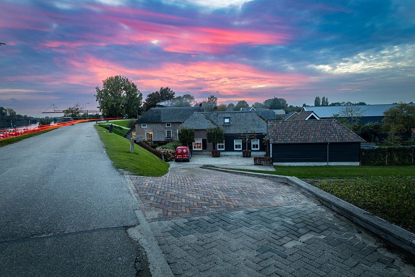 Pink Sky Nederhemert von Zwoele Plaatjes