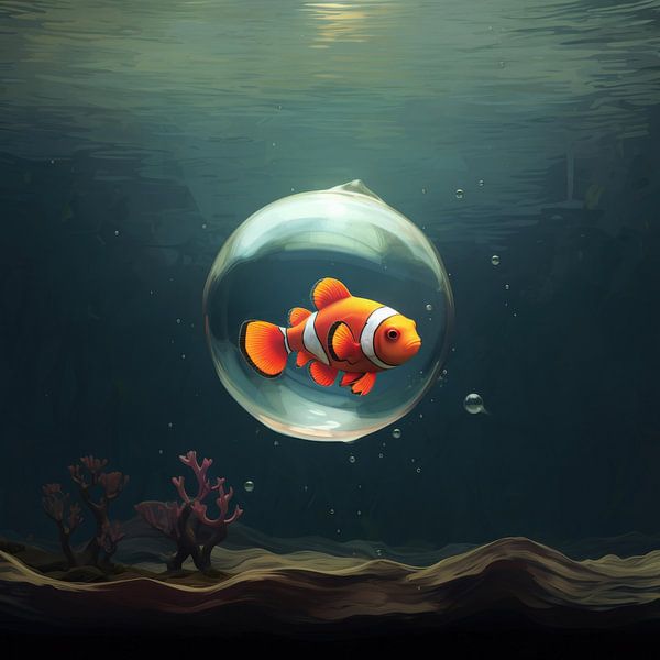 Minimal-Anemonenfisch von Aloke Design