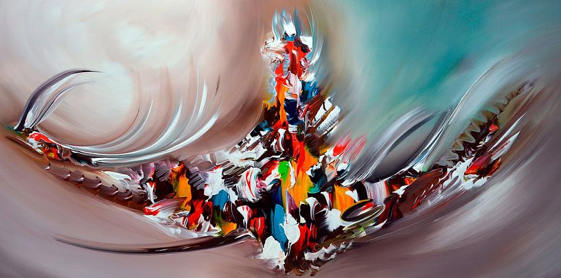 Lumière abstraite par Gena Theheartofart