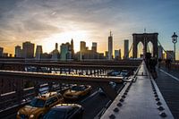 Sunset Brooklyn Bridge