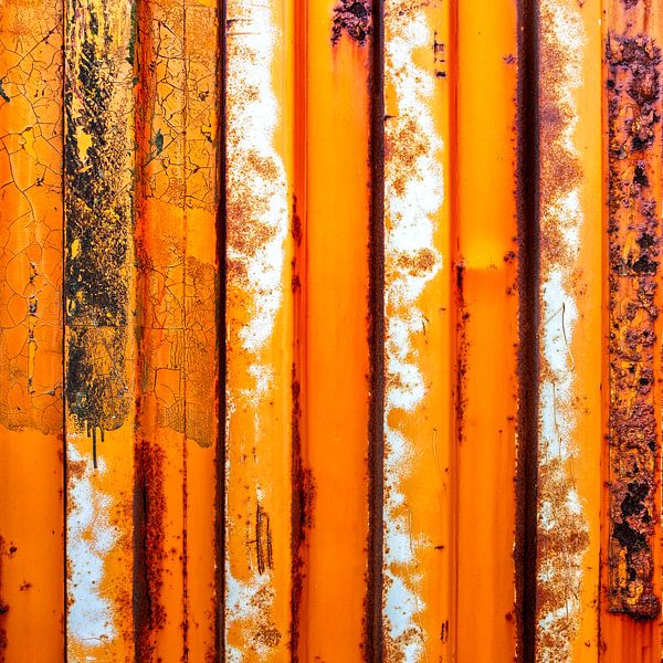 Abstract rusty orange by Texel eXperience