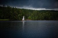 Sailboat in Camp Grinsby - Sweden