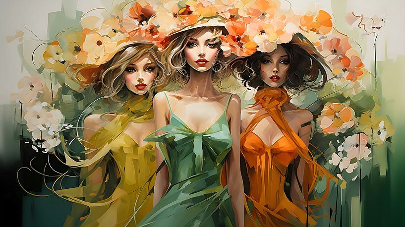 vriendinnen par PixelPrestige