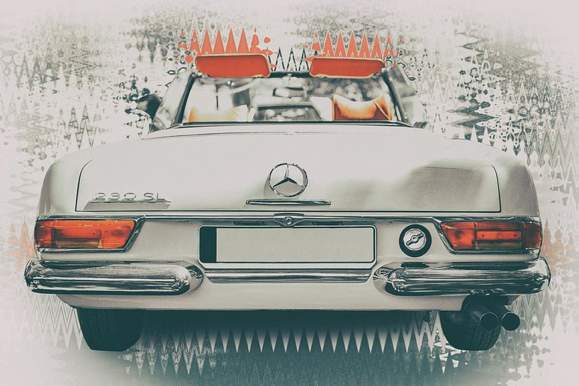 Mercedes Benz 230 SL Cabriolet by Edith Albuschat