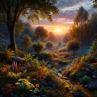 Autumn in the forest