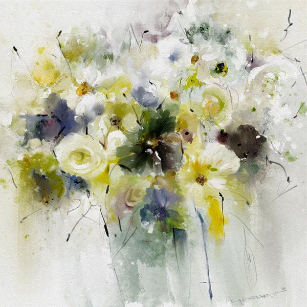 Buzzer-Bouquet von annemiek art