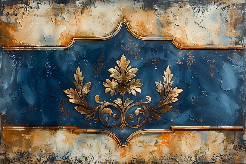 Vintage Painting | Industrial Painting | Living Room Painting by AiArtLand