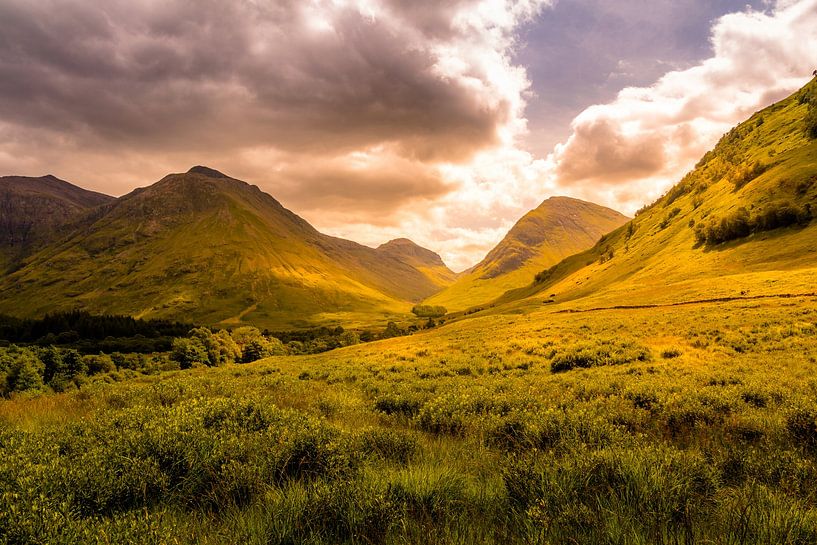 Glencoe-Tal, Schottland von Dennis Wardenburg