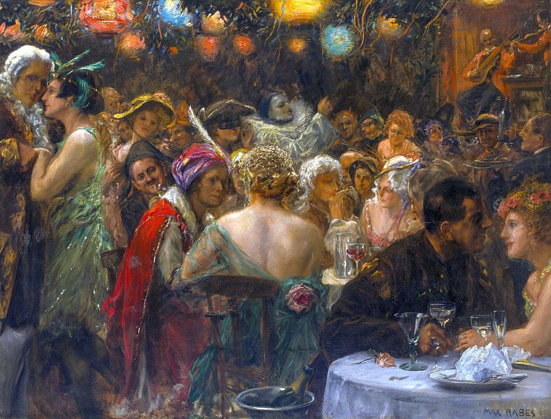 Costumed ball, Max Rabes by Atelier Liesjes