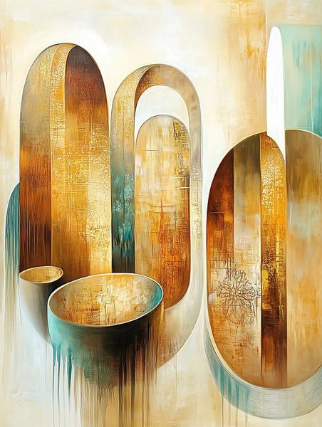 Modern abstract forms by Bert Nijholt