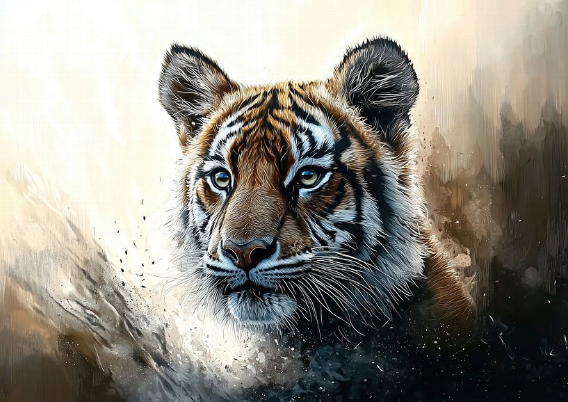 Tiger: Echo of the Wild by Ralf van de Sand