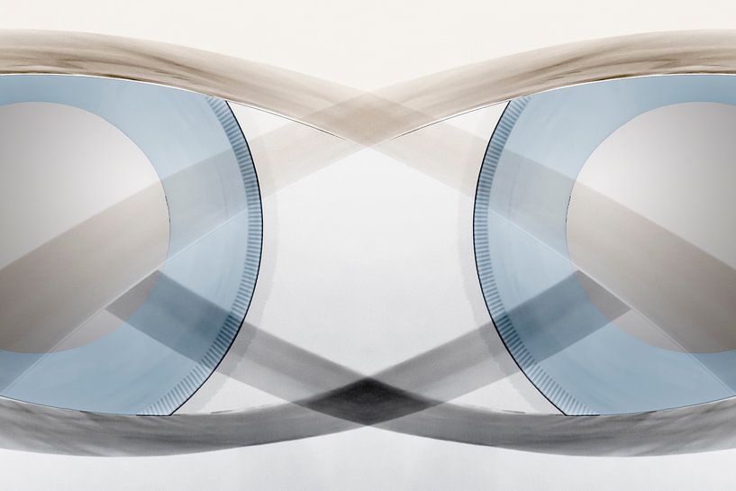 Lignes rondes abstraites par Greetje van Son