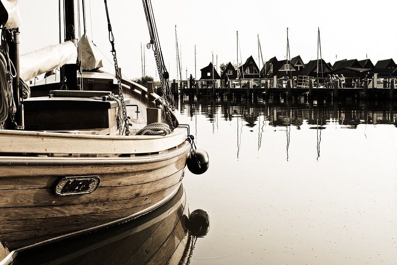 Segelboot im Hafen van Rico Ködder