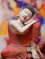 La beauté de Bouddha en couleurs