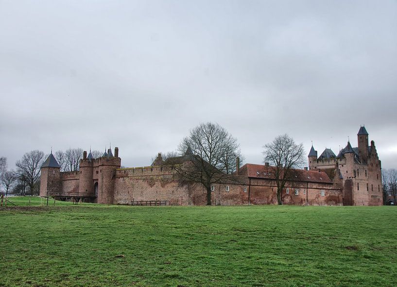 Vue du château de Doornenburg par Jurjen Jan Snikkenburg