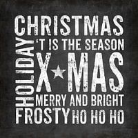 Christmas Kreidetafel